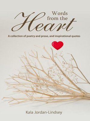 cover image of Words from the Heart